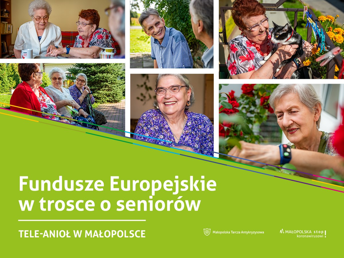 fundusze europejskie w trosce o seniorów tele anioł