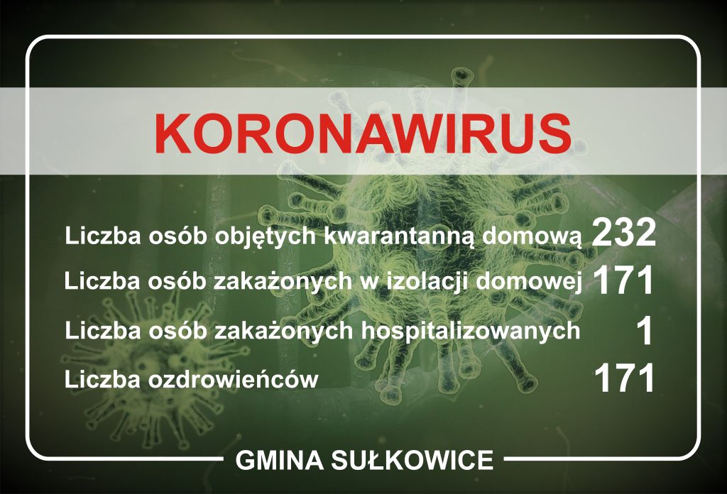 koronawirus dane dla gminy sułkowice na dzień 29.10