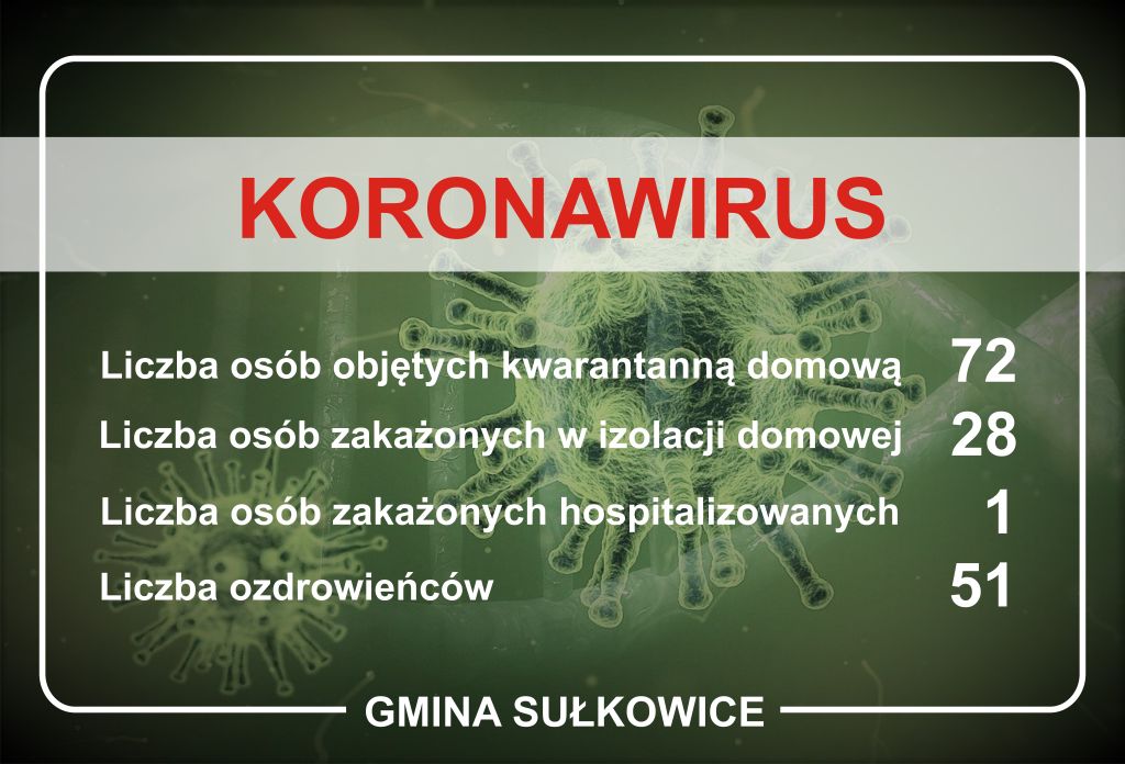 koronawirus dane dla gminy sułkowice na dzień 5.10