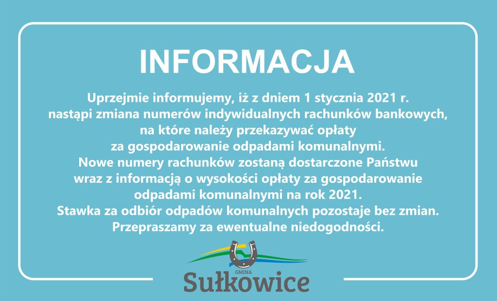 informacja śmieci grafika