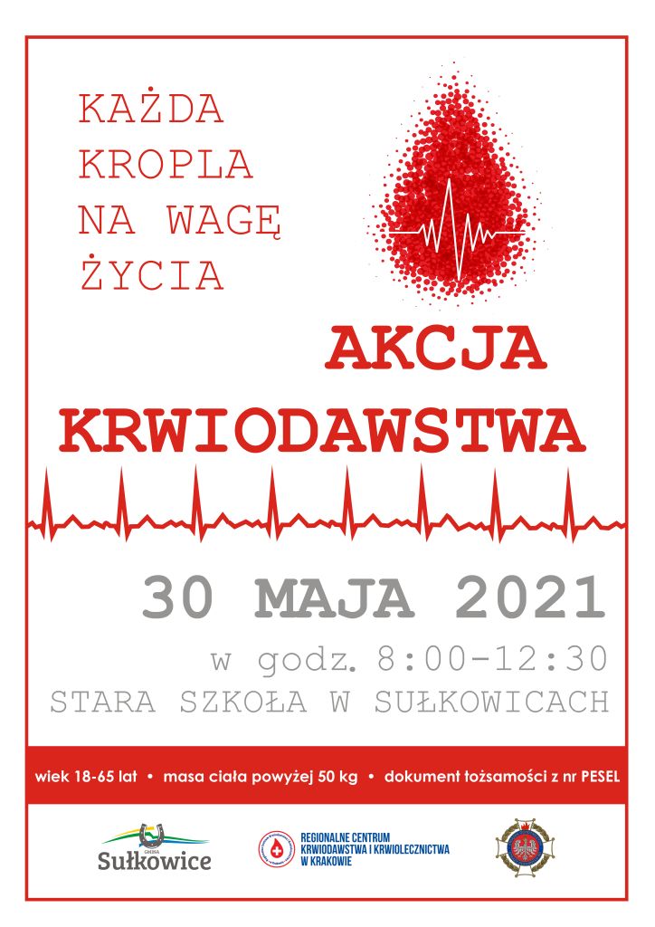 majowa akcja krwiodawstwa