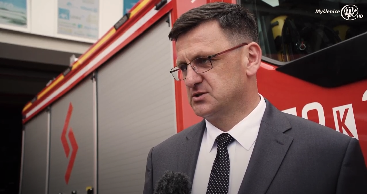 Burmistrz Gminy Sułkowice Artur Grabczyk