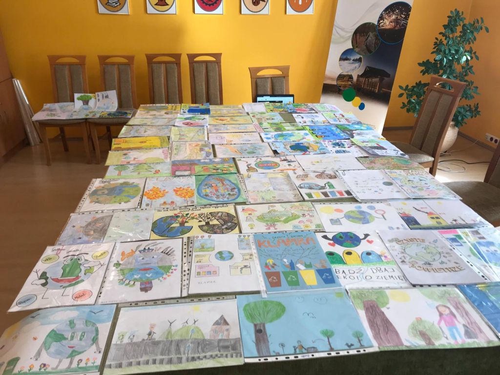 złożone prace w konkursie ekologicznym