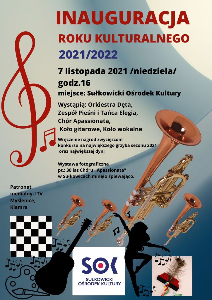 inauguracja roku kulturalnego plakat
