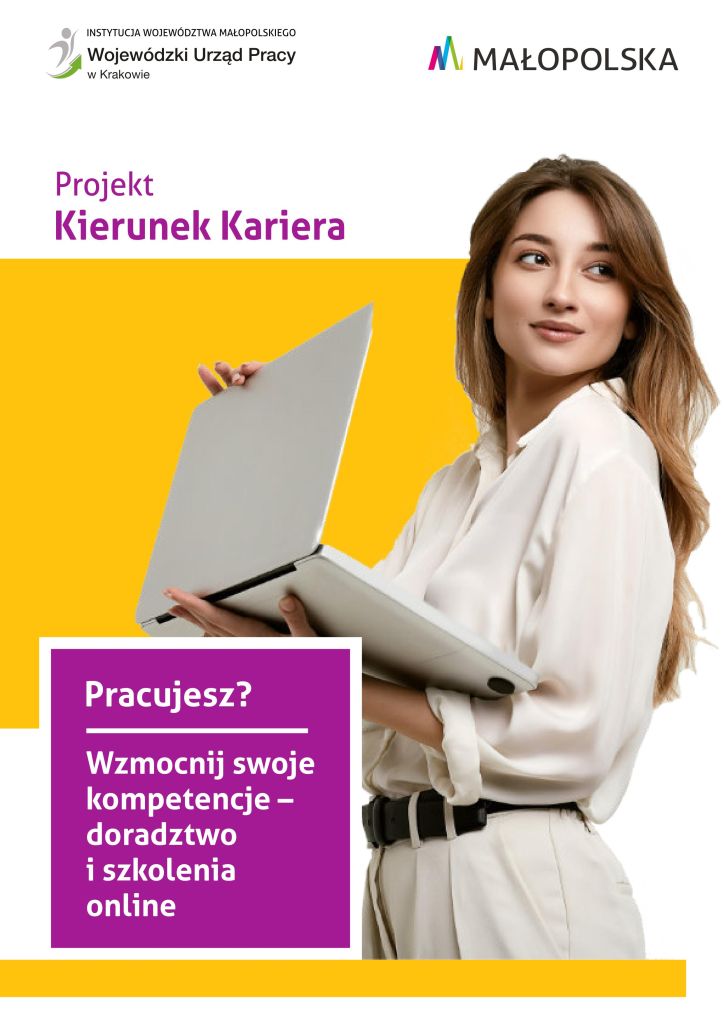 grafika z dziewczyną trzymającą laptopa