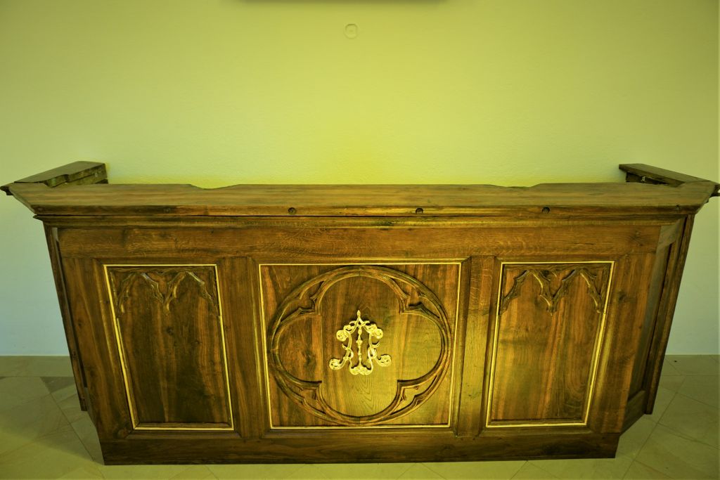 podstawa ołtarza w Rudniku