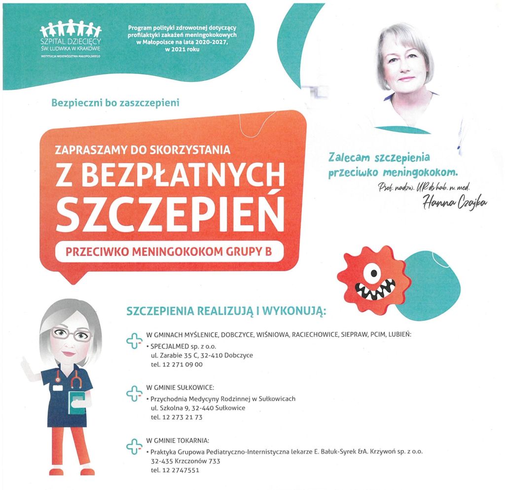 szczepienia meningokoki grafika