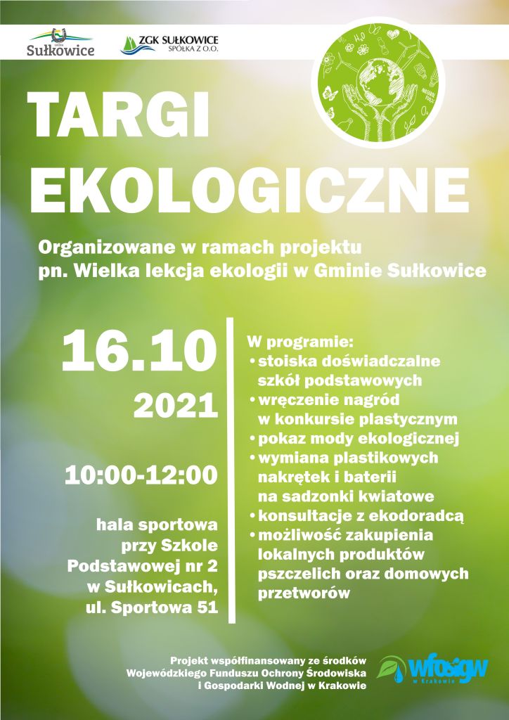 targi ekologiczne plakat