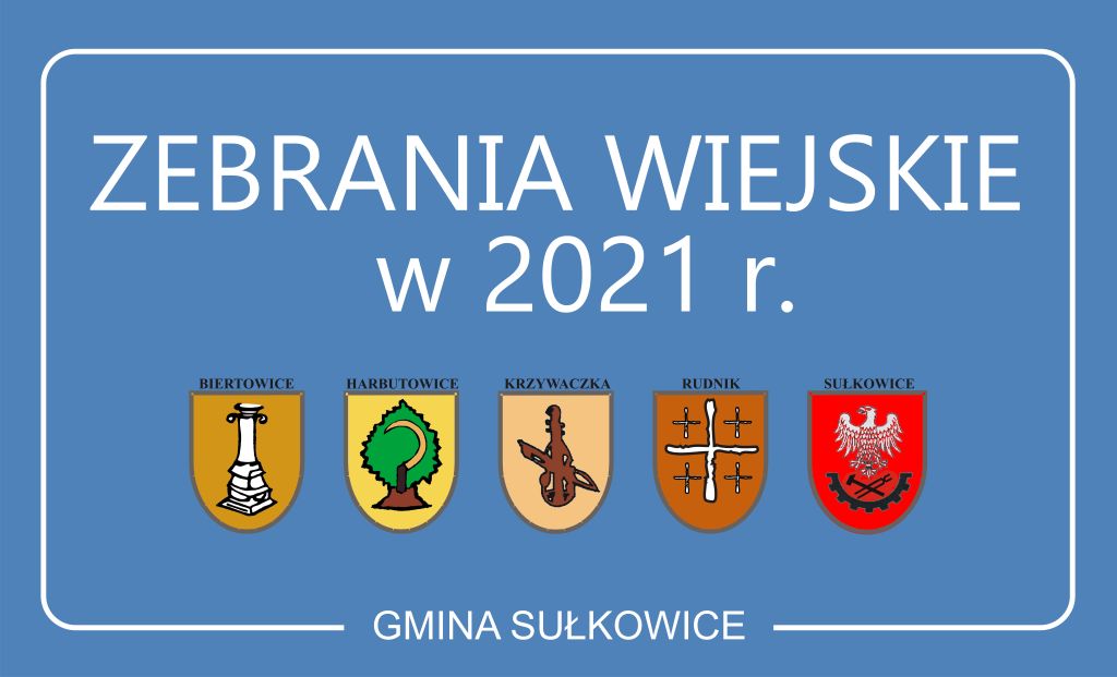 zebrania wiejskie grafika z herbami