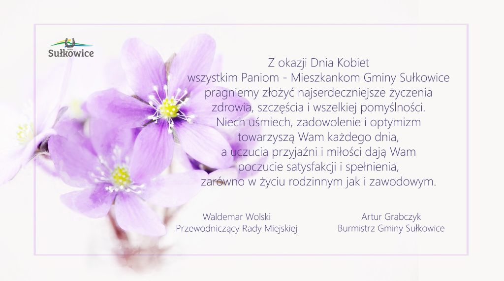 Życzenia z okazji dnia kobiet grafika