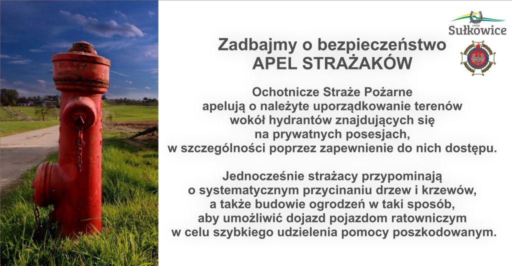 apel strażaków grafika