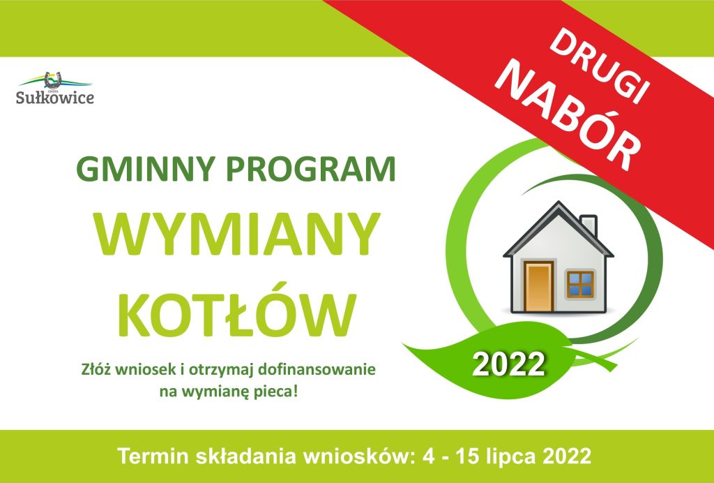 gminny program wymiany kotłów drugi nabór