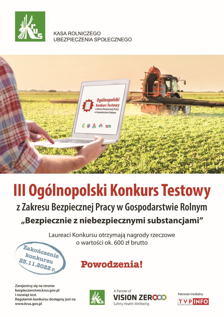 konkurs KRUS plakat informacyjny