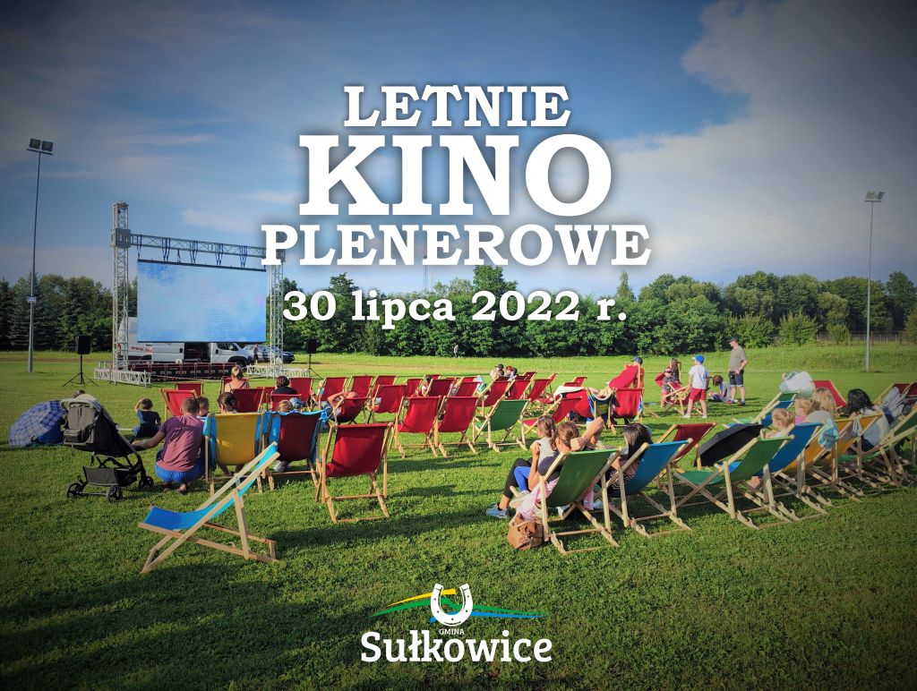 letnie kino plenerowe grafika