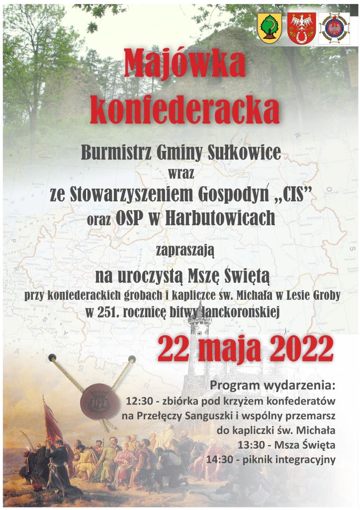 Majówka Konfederacka 2022 plakat