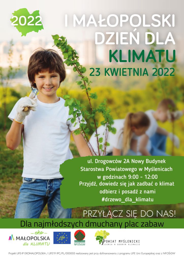 I małopolski dzień dla klimatu plakat
