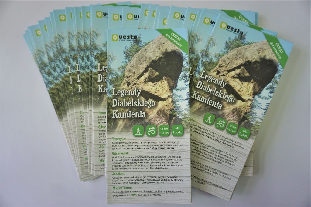 Legendy Diabelskiego Kamienia - foldery z questem