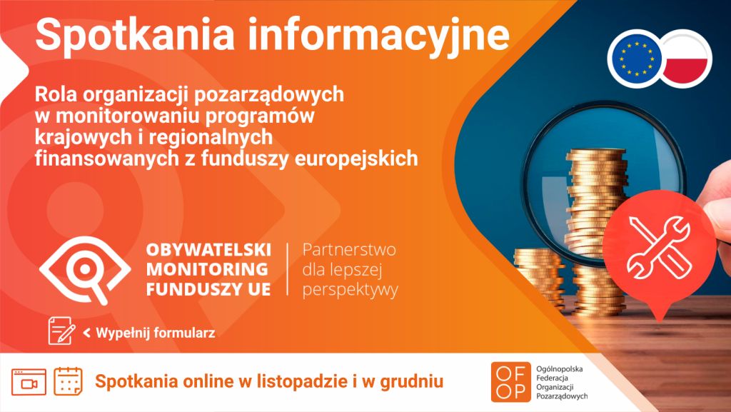 informacja dotycząca spotkania dot. roli organizacji pozarządowych