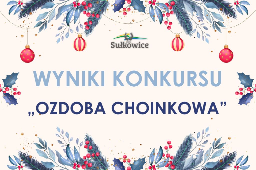 wyniki konkursu ozdoba choinkowa