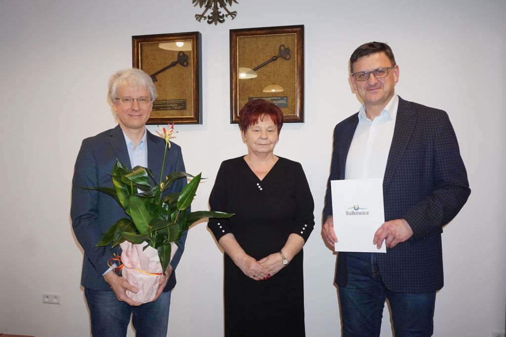 dyrektor OPS wraz z burmistrzami