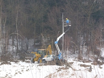 ROZBUDOWA OŚWIETLENIA ULICZNEGO PRZY DRODZE NA KOŃCÓWKĘ  etap III
