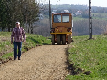 MODERNIZACJA DROGI W KRZYWACZCE